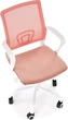 Fotel dziecięcy do biurka Halmar FRODO Jasny różowy (5905248134829) - obraz 2
