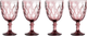 Набір келихів до вина Homla Lunna рожевих 340 мл x 4 шт (5906496747663) - зображення 1