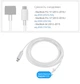 Зарядний кабель USB Type-C / MagSafe 2 (T-тип) 45W|60W|85W|100W для MacBook Pro 15" (2012-2015), MacBook Pro 13" (2012-2015), MacBook Air (2012-2017) - зображення 3