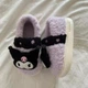 Кімнатні капці з закритою п'ятою Куромі Kuromi Sanrio Hello Kitty 36-37 р. - зображення 2
