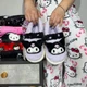 Кімнатні капці з закритою п'ятою Куромі Kuromi Sanrio Hello Kitty 36-37 р. - зображення 6