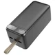 Повербанк 100000 mAh AWEI P101K Power Bank зарядкою до двох пристроїв, з дисплеєм та швидкою зарядкою, чорний - зображення 4