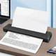 Портативный аккумуляторный термопринтер M15 для печати А4, 13 мм/с 203dpi Bluetooth/USB, беспроводной, монохромный черный - изображение 6