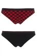 Трусики бразилиана, 2 штуки Emporio Armani 4(L) Черный-Красный (134800) - изображение 6