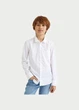 Сорочка підліткова хлопчик білий H&M 164см (0337777) - изображение 1