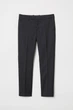 Брюки дитячі хлопчик чорний H&M 98см (0767044) - изображение 1