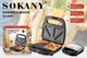 Сэндвичница электрическая с антипригарным покрытием 750Вт SOKANY SK-08057 (12) - изображение 2