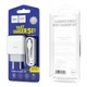 Зарядний пристрій Hoco C72A USB білий + кабель USB to MicroUSB - зображення 5
