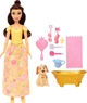 Кукла Белль Mattel Disney Princess Belle Fashion Doll & Dog DF32 - изображение 5