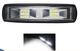 Светодиодная LED-балка 48W (12-24V) - Дополнительный свет для авто и мотоциклов. Пластиковая версия - изображение 3