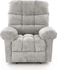 Fotel wypoczynkowy Halmar AMORE Popielaty (5905248135093) - obraz 1