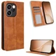 Чехол-книжка Deexe Retro Style для OPPO Reno 15 F/FS - Brown - изображение 2