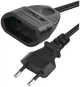 Мережевий подовжувач Emos PC01303 1 розетка 3 м - зображення 3