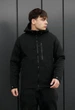Куртка Чоловіча Стаф Некса Демісезонна Чорна Soft Shell Staff Nexa Black L (380339) - зображення 1