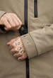 Куртка мужская стаф зеленая демисезонная soft shell базовая Staff synx light olive M (380432) - изображение 6