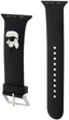 Pasek Karl Lagerfeld 3D Rubber Karl Head do Apple Watch Series 1/2/3/4/5/6/7/8/9/SE/SE2 38-41 mm Black (3666339127374) - obraz 3