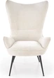 Крісло для відпочинку Halmar JUKON Кремове (5905248135055) - зображення 1