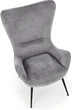 Крісло для відпочинку Halmar JUKON Сіре (5905248135048) - зображення 2
