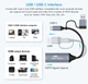 Зовнішня карта відеозахоплення Video Capture Card Type-C USB 3.0 4K HDMI BLK - зображення 2