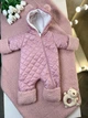 Дитячий демісезонний комбінезон Polar Teddy рожевий 86-92 см - изображение 3