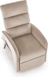 Fotel wypoczynkowy Halmar MARONI Beżowy (5905248135208) - obraz 2