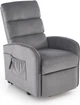 Fotel wypoczynkowy Halmar MARONI Popielaty (5905248135192) - obraz 3