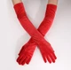 Оксамитові довгі рукавички honey fashion accessories xs/s/m червоні (30к005) - изображение 2