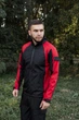 Куртка мужская Intruder iForce Softshell Light демисезонная ветровка софтшелл без флиса влагозащитная куртка с прорезиненными молниями чёрно-красная/L - изображение 2
