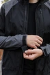 Куртка мужская Intruder iForce Softshell Light демисезонная ветровка софтшелл без флиса влагозащитная куртка с прорезиненными молниями серая/M - изображение 6