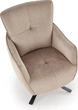 Крісло для відпочинку Halmar SCAMPI Капучино (5905248135543) - зображення 2