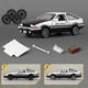 Модель авто Toyota AE86 Trueno 1:43 DIY | колекційна металева JDM модель у стилі Initial D - зображення 1