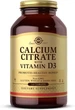 Цитрат кальция с витамином D3 Solgar, Calcium Citrate with Vitamin D3, 240 таблеток - изображение 1