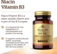 Ніацин (вітамін B3) Solgar, Niacin (Vitamin B3) 100 мг, 100 таблеток - зображення 3
