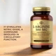 L-аргинин, Solgar, L-Arginine, 500 мг, 100 капсул - изображение 5