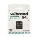 Карта пам'яті microSDXC (UHS-1 U3) Wibrand 64Gb class 10 (adapter SD) (WICDXU3/64GB-A) (19006) - зображення 2