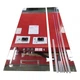 Двері в нішу Koer SR SD04-100×200-TR-01 прозоре скло Easy Clean 10мм, хром (KR5386) - зображення 14