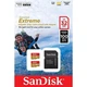 Карта пам'яті SanDisk 32GB microSD class 10 UHS-I U3 V30 A1 Extreme (SDSQXAF-032G-GN6AT) SANDISK SDSQXAF-032G-GN6AT 928852 - зображення 3