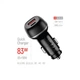 Зарядное устройство ColorWay USB-C PD65W + USB QC3.0 car adapter (CW-CHA068PD-BK) ColorWay CW-CHA068PD-BK 928782 - изображение 6