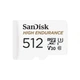 Карта пам'яті SanDisk 512GB microSDXC High Endurance UHS-I U3 V30 + SD adapter (SDSQQNR-512G-GN6IA) SANDISK SDSQQNR-512G-GN6IA 928329 - зображення 2