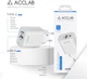 Сетевое зарядное устройство для ACCLAB 45W USB-A USB-C PD3.0 QC4.0 White (AL-TC452) - изображение 3