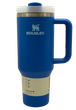 Термос термокружка Stanley Quencher H2.0 Tumbler из нержавеющей стали Blue 1,18 л KT7001915 - изображение 2