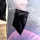 Палатка детская игровая на кровать Dream Tents Космос, складной тент-домик для сна и игр с фиксаторами под матрас, шторками и внутренним карманом, для детской и односпальной кровати Фиолетовый, AND-026 - изображение 9