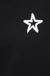 Жіноча чорна футболка Converse XS CVW5T027 - изображение 3