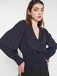 Блуза Vero Moda темно-синій у серці TEEUC752 M - зображення 4