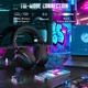 Геймерська бездротова (Bluetooth + 2,4G) гарнітура Attack Shark L30 PRO (вага 180 гр) Black (L30PROB) - зображення 2