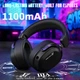 Геймерська бездротова (Bluetooth + 2,4G) гарнітура Attack Shark L30 PRO (вага 180 гр) Black (L30PROB) - зображення 7