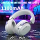 Геймерська бездротова (Bluetooth + 2,4G) гарнітура Attack Shark L30 PRO (вага 180 гр) White (L30PROW) - зображення 7