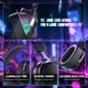 Геймерська бездротова (Bluetooth + 2,4G) гарнітура Attack Shark L30 PRO (вага 180 гр) Black (L30PROB) - зображення 9