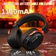 Геймерська бездротова (Bluetooth + 2,4G) гарнітура Attack Shark L30 PRO (вага 180 гр) Red (L30PROR) - зображення 7