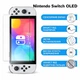 Защитный набор для Nintendo Switch OLED: кейс + прозрачный чехол + пленка + накладки (4 шт.) (Gray) - изображение 5